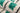 Green area rug 2'3" X 8 - styled in a bedroom