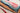 Polyester area rug 2'3" X 8 - styled in a bedroom