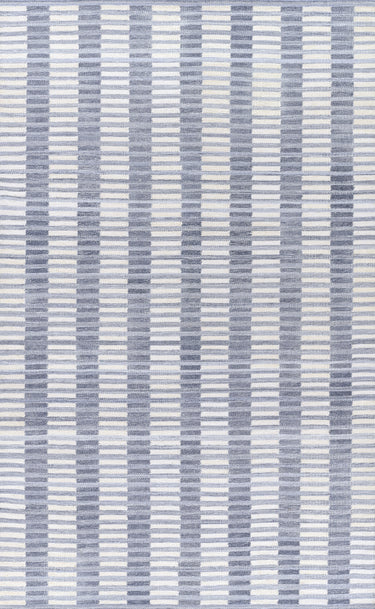 Blue Handwoven Area Rug, Caicos CAI-2 5' X 7'6"