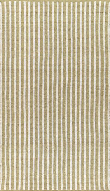 Green Handwoven Runner Rug, Caicos CAI-4 2'3" X 8' Runner