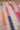 Multi Geometric area rug 3'9" X 5 - close-up of pattern and texture