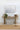 Natural area rug 6' X 6' - corner detail and border