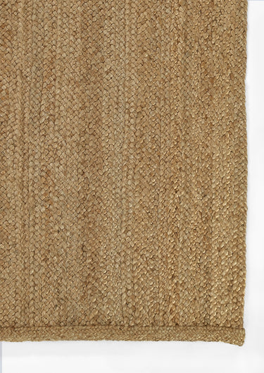 Natural area rug 8' X 11' - close-up of pattern and texture