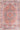 Red area rug 5'6" X 8 - styled in a living room