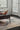 Navy Medallion area rug 7'6" X 9 - styled in a dining room