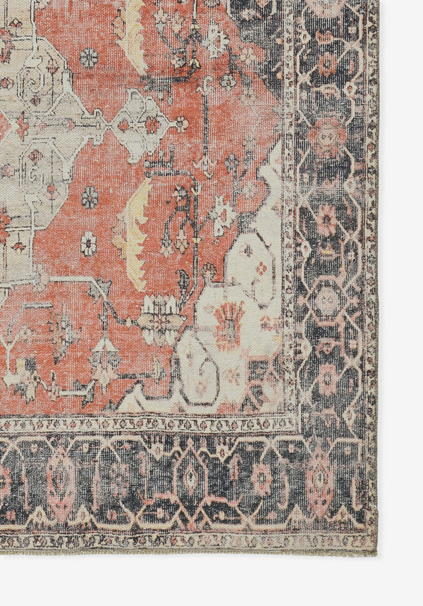 Hand Knotted Polyester Red Oriental Area Rug – 2' x 3' | Chandler by Momeni lifestyle
