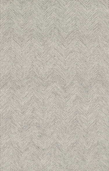Grey Charles Hand - Tufted Area Rug by Momeni, 5' X 8'
