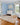 Blue area rug 1 2'3 - overhead flat lay view
