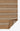 Blue Stripe area rug 10' X 14' - overhead flat lay view