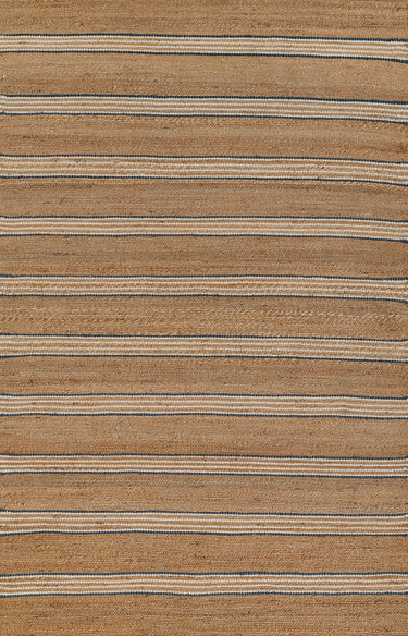 Chestnut CHS-1 Stripe Blue Area Rug by Erin Gates - 8' X 10'