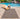 Brown Contemporary area rug 3'11" X 5 - full product view on white background