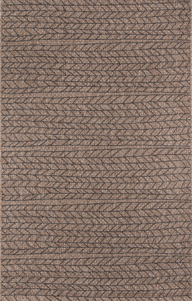 Tan Como Machine - Made Runner Rug by Momeni, 2'7" X 7'6" Runner