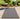 Polypropylene area rug 7'10" X 10 - full product view on white background