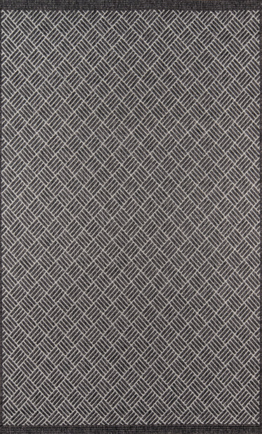 Momeni Charcoal Como Area Rug in 7'10" X 10'10" - COM-4