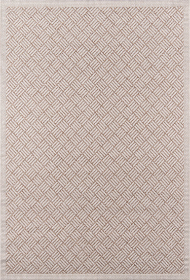 Tan Como Machine - Made Area Rug by Momeni, 3'11" X 5'7"