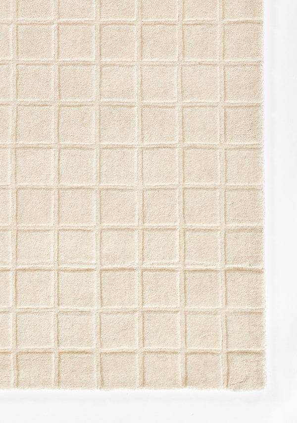 Hand Loomed Wool Ivory Contemporary Area Rug – 2' x 3' | Contour by Momeni lifestyle