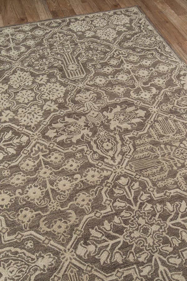 Hand Tufted Wool Brown Oriental Area Rug – 5' x 8' | Cosette by Momeni lifestyle
