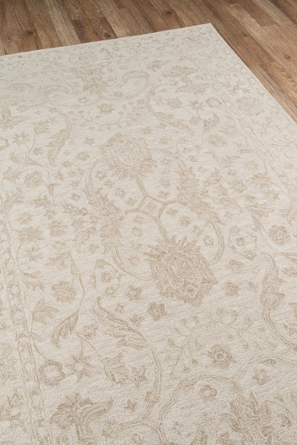 Hand Tufted Wool Beige Oriental Area Rug – 5' x 8' | Cosette by Momeni lifestyle