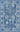 Blue Medallion area rug 2'3" X 8 - styled in a living room