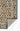 Wool area rug 2' X 3' - overhead flat lay view