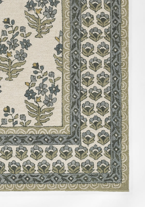 Hand Tufted Wool Green Traditional Area Rug – 2' x 3' | Cotswold by Momeni lifestyle