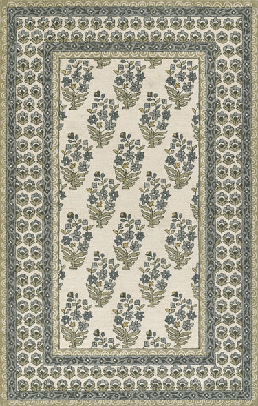 Momeni COT-3 Area Rug, Green 8' X 10'