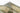 Gold Traditional area rug 5' X 7' - full product view on white background
