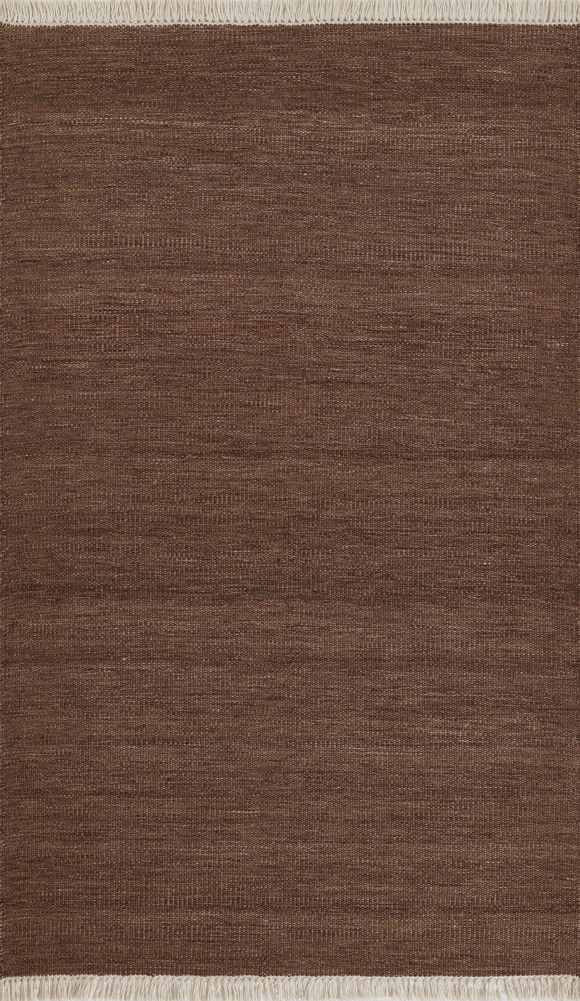 Cove Brown Area Rug - CV-01 Handwoven, 2' X 3'