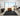 Black Contemporary area rug 8' X 10' - full product view on white background