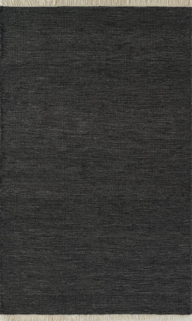 Momeni Cove 100% Pet/recycled Plastic Charcoal Area Rug, 8' X 10'
