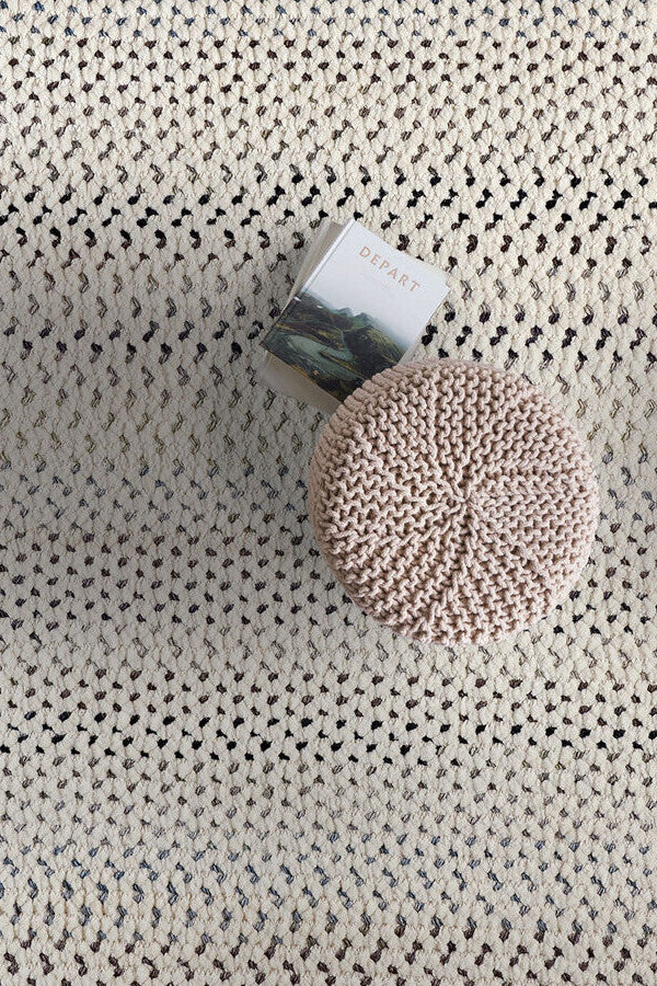Dramatic Static Foggy Day Area Rug