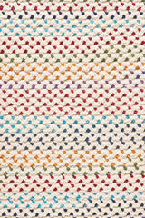 Dramatic Static Carnival Area Rug