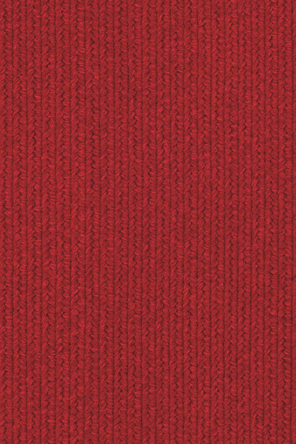 Heathered Scarlet Red Solid Area Rug