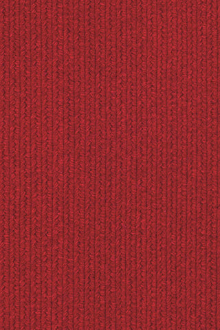 Heathered Scarlet Red Solid Area Rug