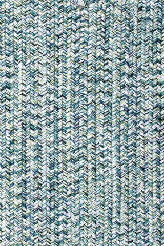 Sea Glass Ocean Blue Area Rug