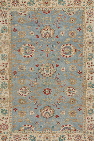 Ashia Azure Ivory Area Rug