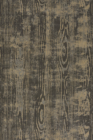Woodgrain Charcoal Area Rug