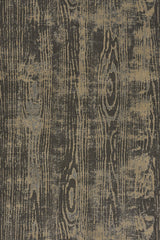 Woodgrain Charcoal Area Rug