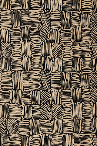 Doodles Raven Area Rug