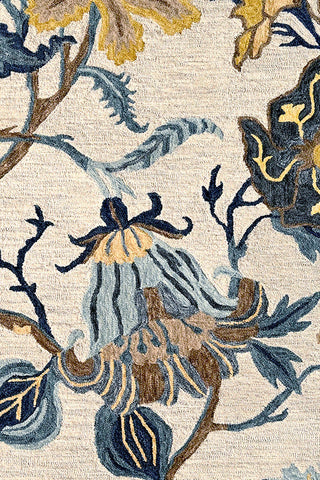 Avanti-Jacobean Gold Multi Area Rug