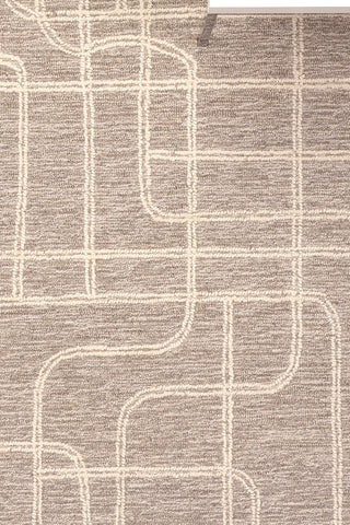 Lineas Graphite Area Rug