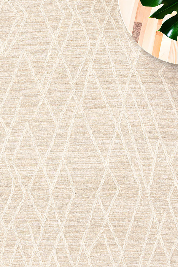 Lineas Gesso Area Rug