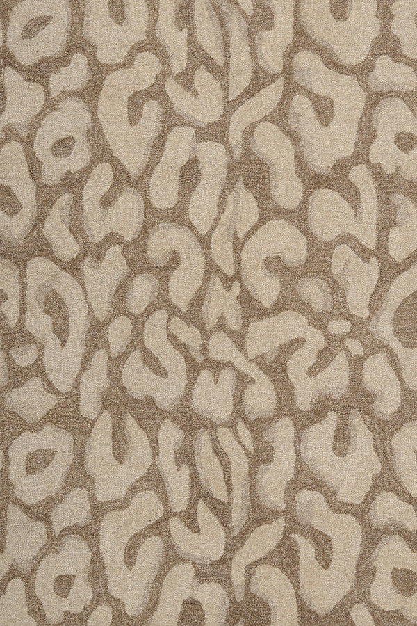 Serengeti-Leopard Taupe Area Rug