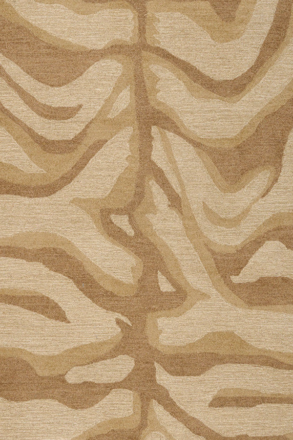 Serengeti-Zebra Beige Area Rug