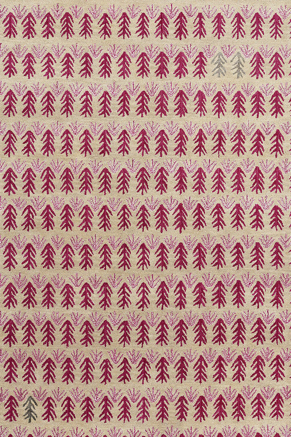 Sticks Berry Area Rug