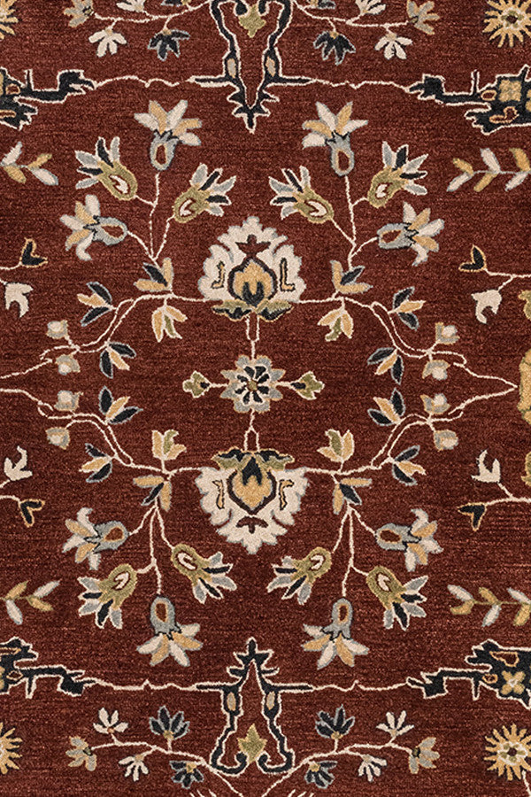 Azari-Isfahan Copper Area Rug