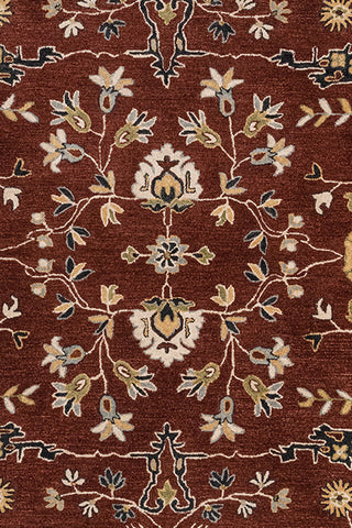 Azari-Isfahan Copper Area Rug