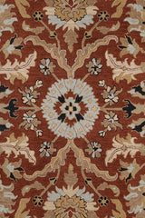 Azari-Keshan Terra Cotta Area Rug
