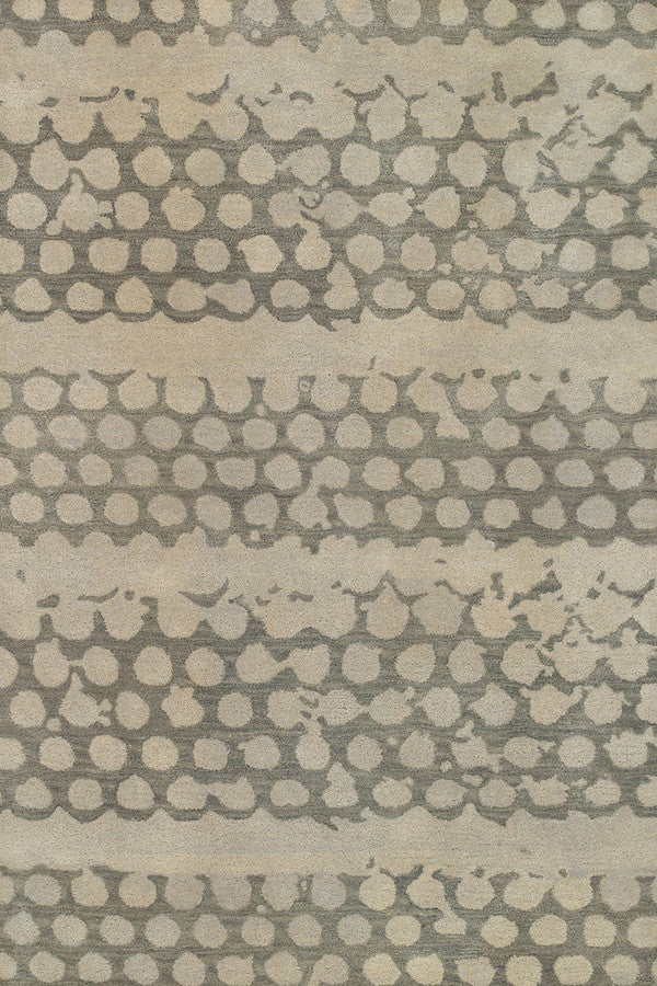 Honeycombs Fog Area Rug