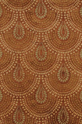 Bowden Scallop Spice Area Rug